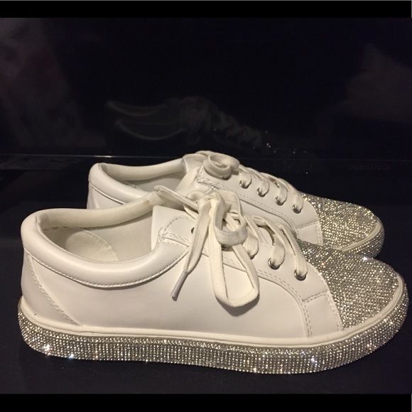 Glamorous BLING RHINESTONE Sneakers - Picture 11 of 15